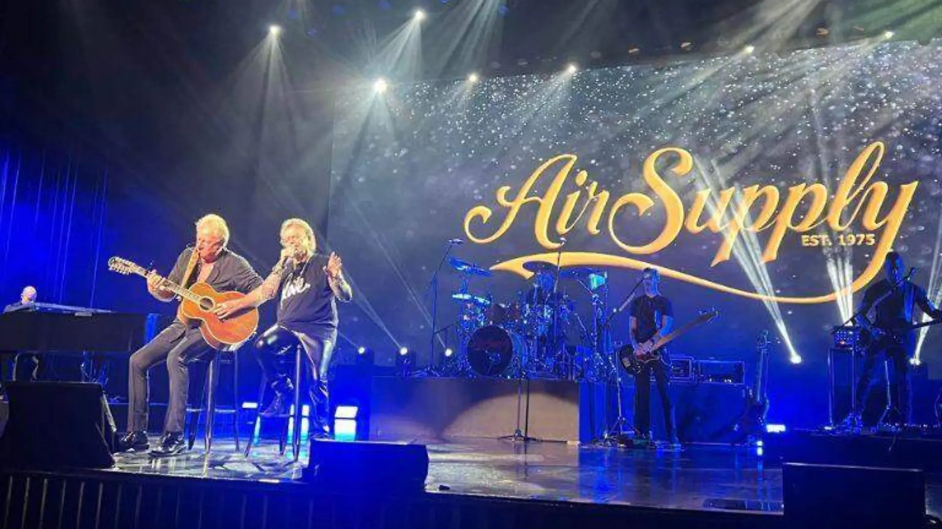 Air Supply llega a Tampico en concierto 